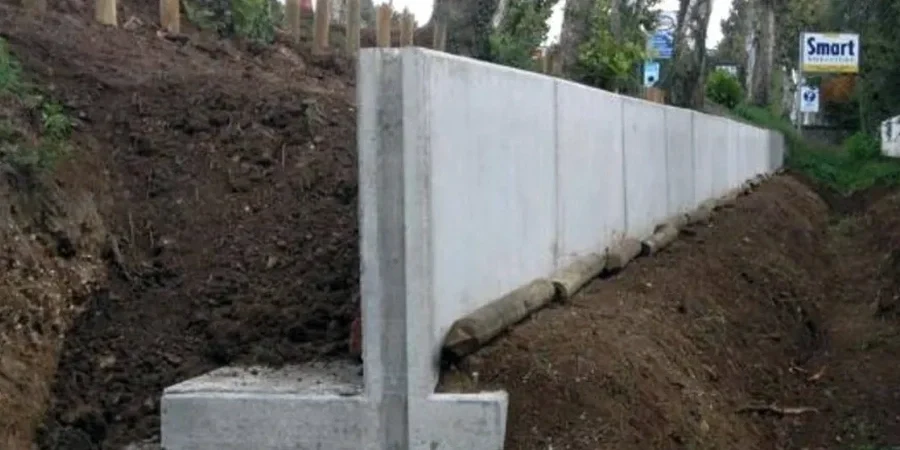 Retaining Wall Design in Newbridge, County Kildare