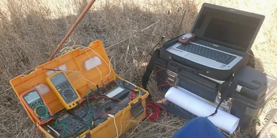 Electrical Resistivity Testing (VES) in Newbridge, Kildare